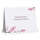 Cherry Blossoms Thank You Foldover Note Cards Image 4 of 4
